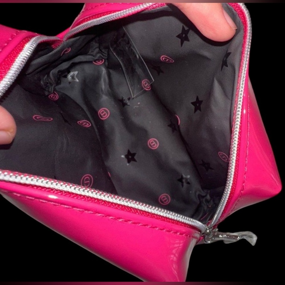 Dior make up cosmetic bag beauty item limited edition pouch pink patent … - Picture 12 of 12